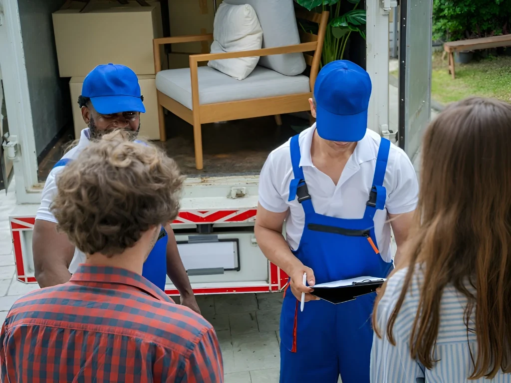 Image showing junk removal team at work.