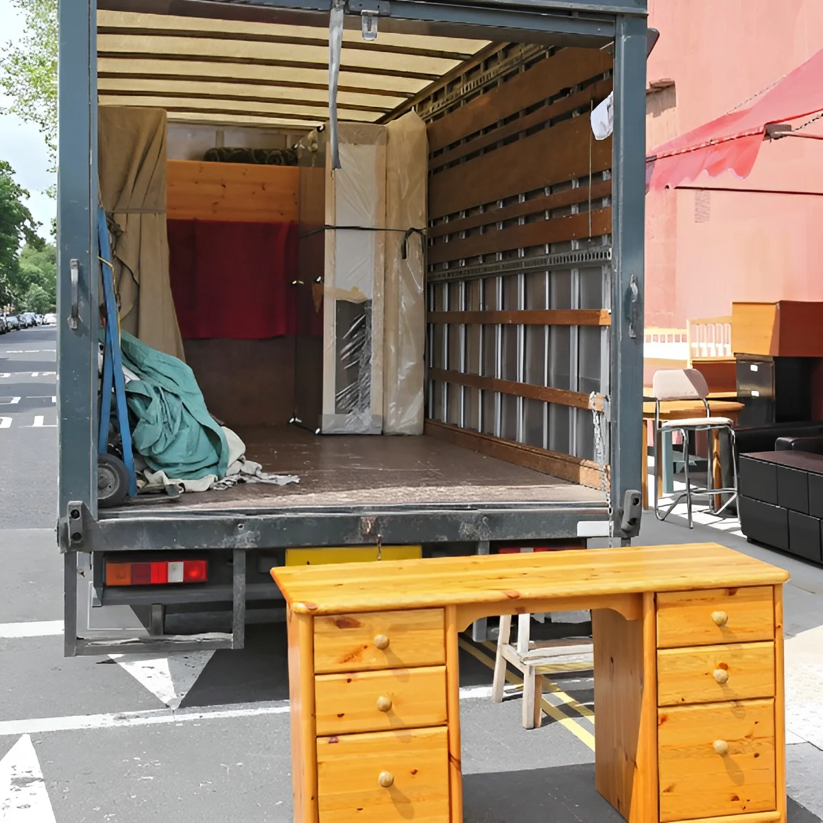 Image showing a furniture donation pickup service.