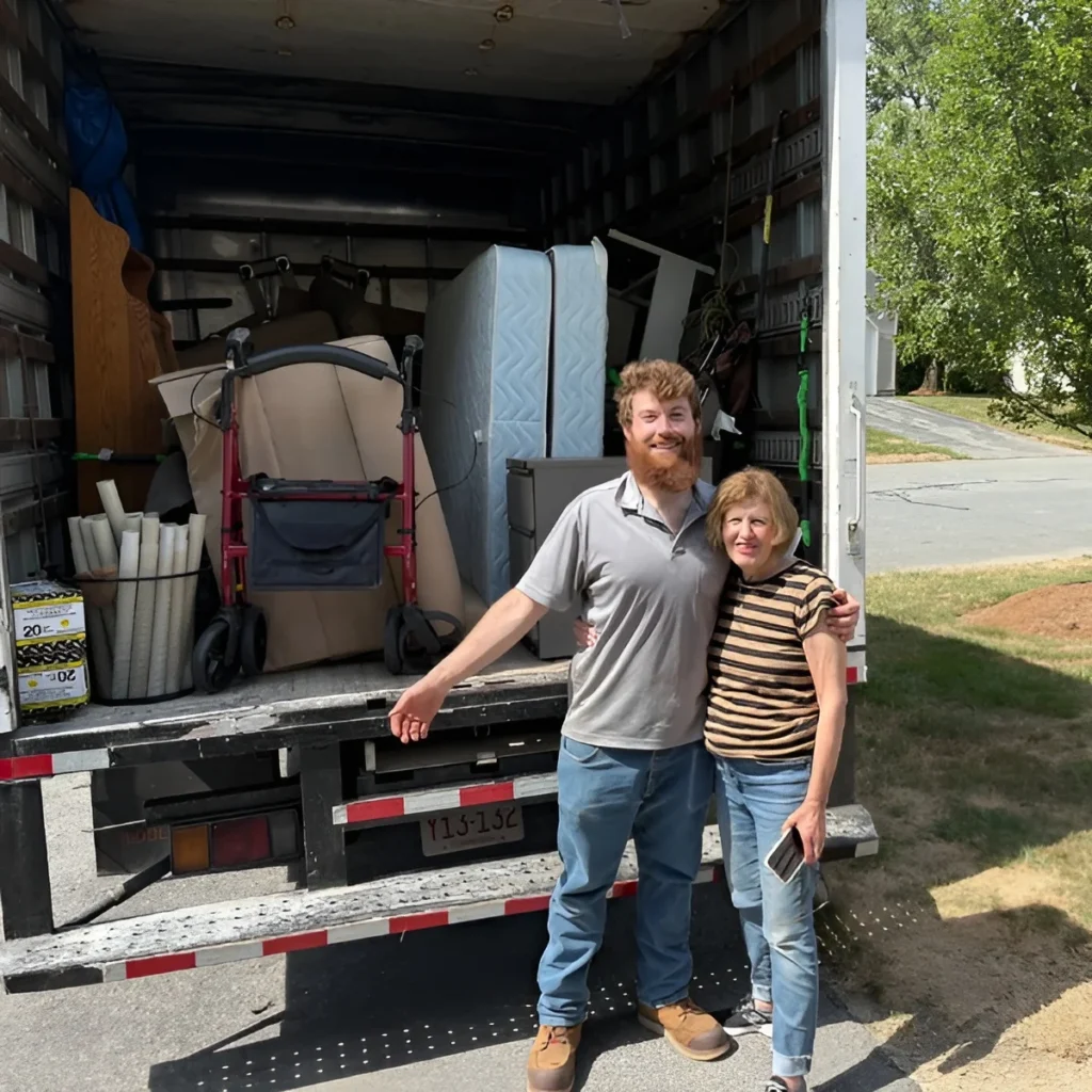 Image showing a donation pickup in Grafton, MA.