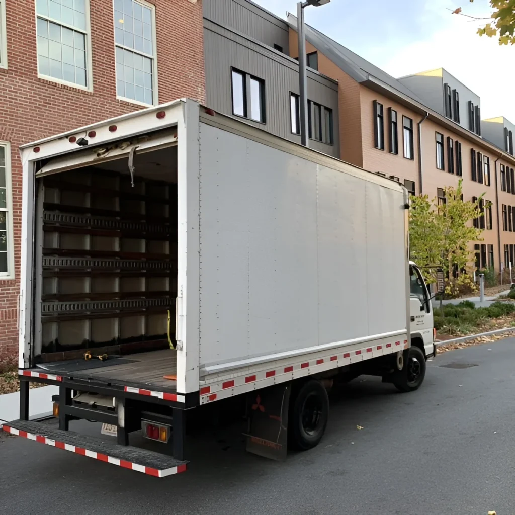 Image showing an apartment moving service in Framingham, Massachusetts.