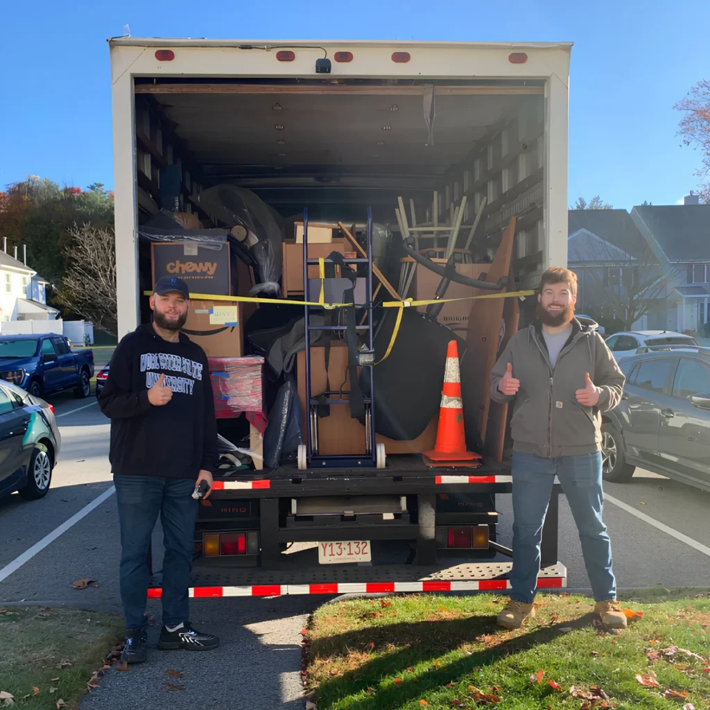 Image showing local moving service in Shrewsbury, Massachusetts.