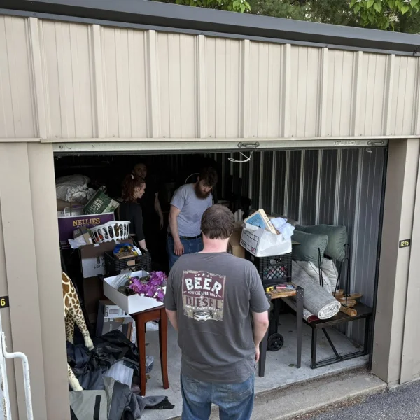 Image showing a team assessing a moving project.
